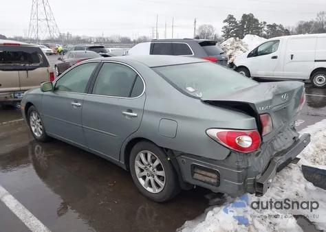 2004 Lexus Es 330 из США, поврежденный, VIN JTHBA30G445008680